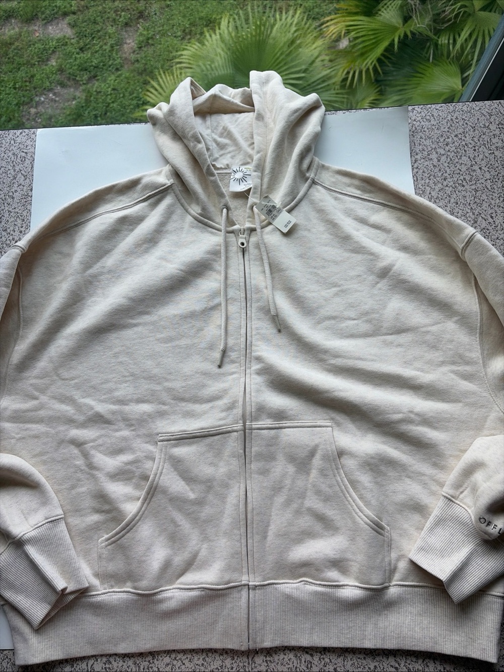 OFFLINE By Aerie Cloud Fleece Classic Full Zip Sweatshirt XL